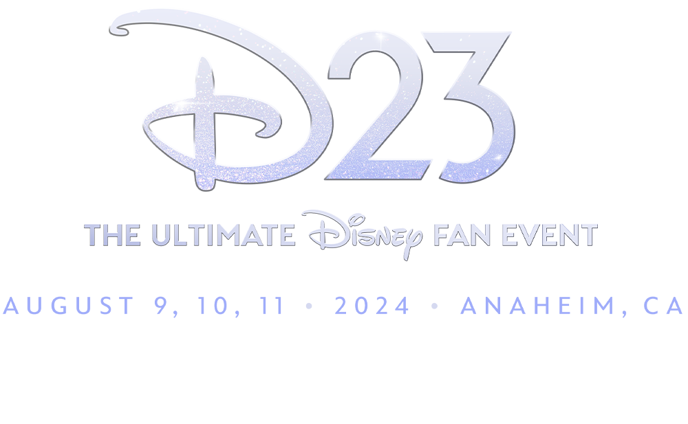D23: the Ultimate Disney Fan Event; August 9, 10, 11; 2024; Anaheim, CA. Presented by Visa